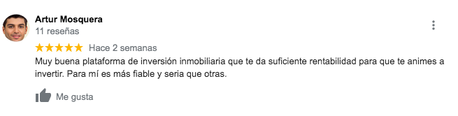 Opinione degli investitori Housers. Ottima piattaforma di investimento immobiliare che ti offre una redditività sufficiente per incoraggiarti a investire. Per me è più affidabile e serio di altri.